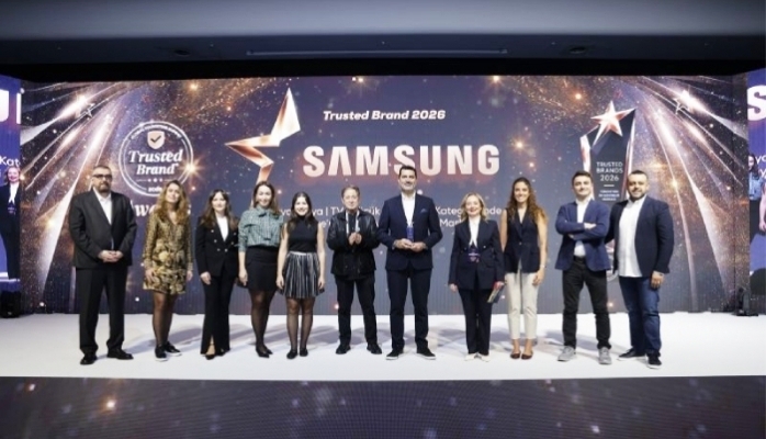 Samsung Beyaz Eşya TV ve Küçük Ev Aletlerinde “Türkiye'nin En Güvenilir Markası” Seçildi
