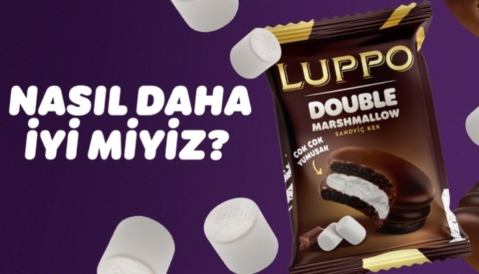İki Kat Marshmallow Lezzetiyle Luppo Double çıktı! 
