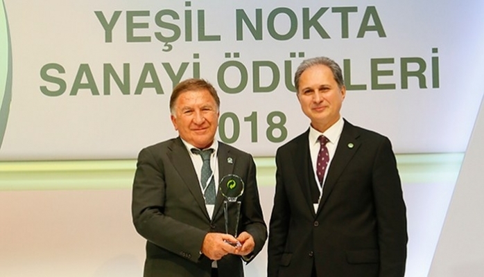 Çevko Yeşil Nokta Teşvik Ödülü'ne Layık Görüldü