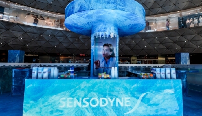 Sensodyne Buz Bar Deneyimi Kanyon AVM'de Ziyaretçilerini Ağırlıyor
