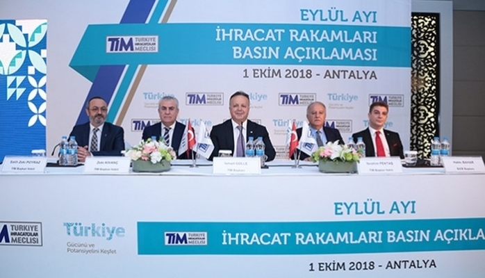 Tarihin En Yüksek Eylül Ayı İhracatı