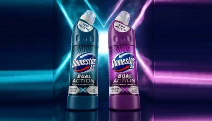 Domestos'tan Yeni Dual Action Serisi: İkili Etki Tam Güç Hijyen