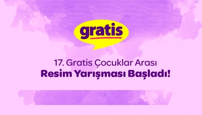 Hayaller Renklerle Buluşuyor Gratis 17. Çocuklar Arası Resim Yarışması Başlıyor!