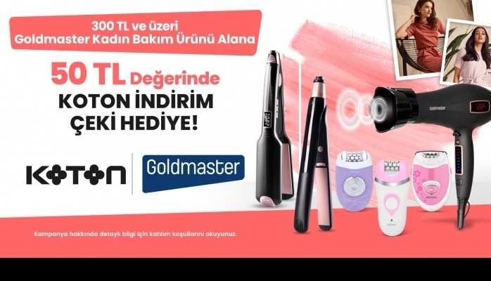 Bu Yazın En Şık Kampanyası Goldmaster'dan Geliyor