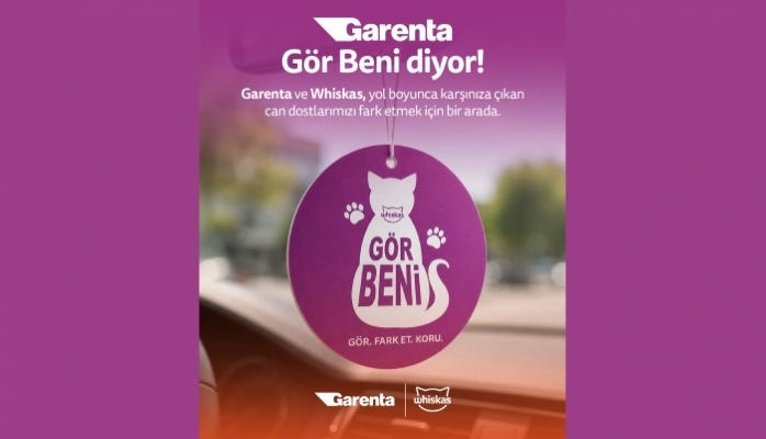 Garenta ve Whiskas'tan Her Yolculuğu Bir Kap Mamaya Dönüştüren İş Birliği