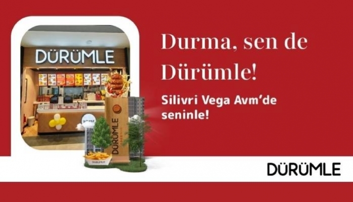Dürümle Silivri Vega AVM’de Yeni Restoranını Açtı