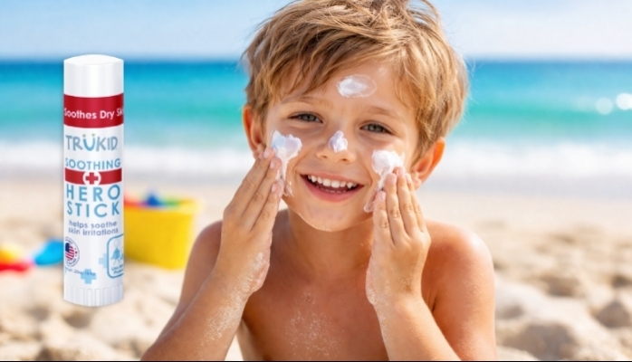 Çocukların Hassas Cildi İçin Doğal Koruma: “TruKid Hero Stick”