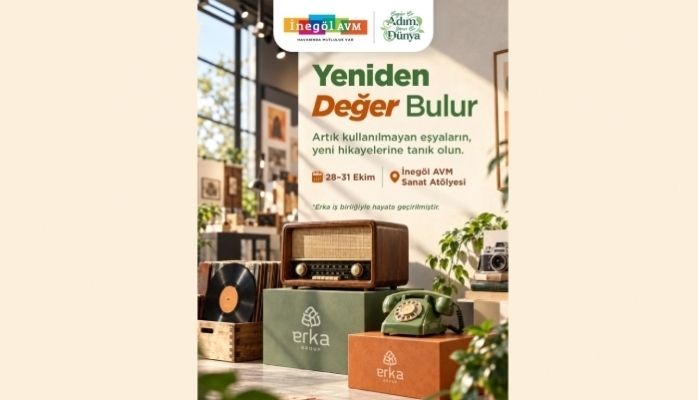 İnegöl AVM'den Sıfır Atık Projesi: ‘Bugün Bir Adım Yarın Bir Dünya’ 