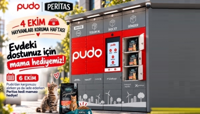 PUDO ve PERİTAS'tan Patili Dostlara Özel İş Birliği
