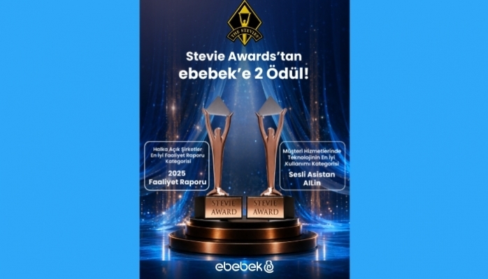 ebebek'e Stevie Awards'tan Çifte Ödül