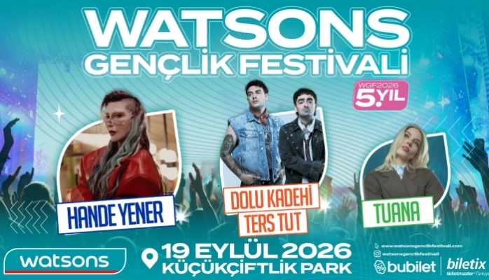 Watsons İle Müzik Eğlence ve Festival Coşkusu Yeniden KüçükÇiftlik Park'ta!