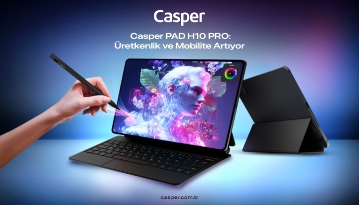 Casper PAD H10 Pro: Üretkenlik ve Mobilite Artıyor
