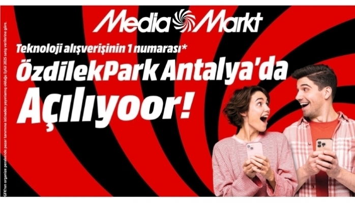 MediaMarkt Antalya ÖzdilekPark AVM'de