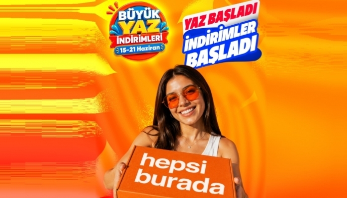 Hepsiburada'nın Büyük Yaz İndirimleri Başladı!