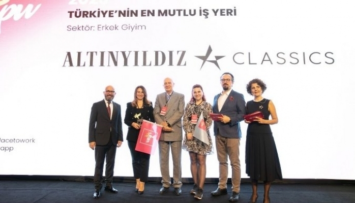 Altınyıldız Classics Türkiye'nin En Mutlu İşyerleri Arasındaki Yerini Aldı