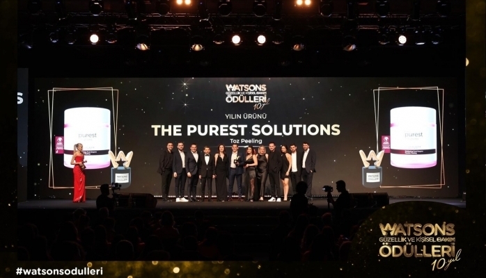 The Purest Solutions'a Watsons Güzellik ve Kişisel Bakım Ödüllerinde Üç Ödül Birden!