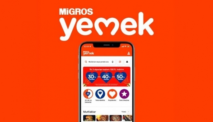 Migros Yemek Türkiye'nin 81 İlinde 7/24 Teslimat Hizmeti Sunuyor