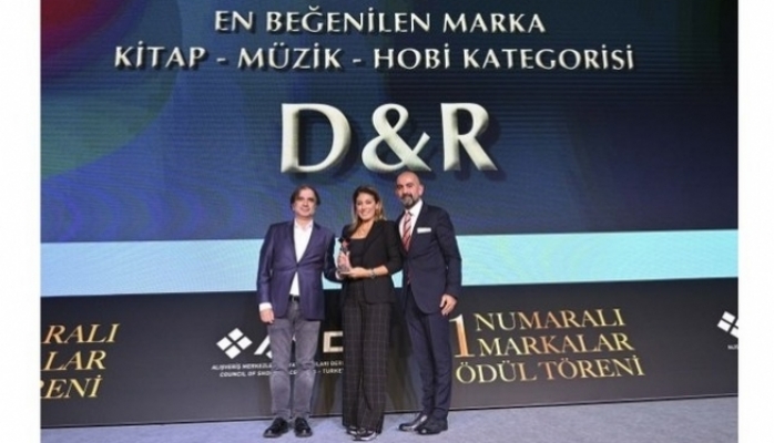 D&R Türkiye'nin En Beğenilen ve Tercih Edilen “Markası” Seçildi