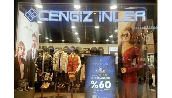 Cengiz İnler 15. Mağazası İle İstanbul Canpark AVM'de Yerini Aldı