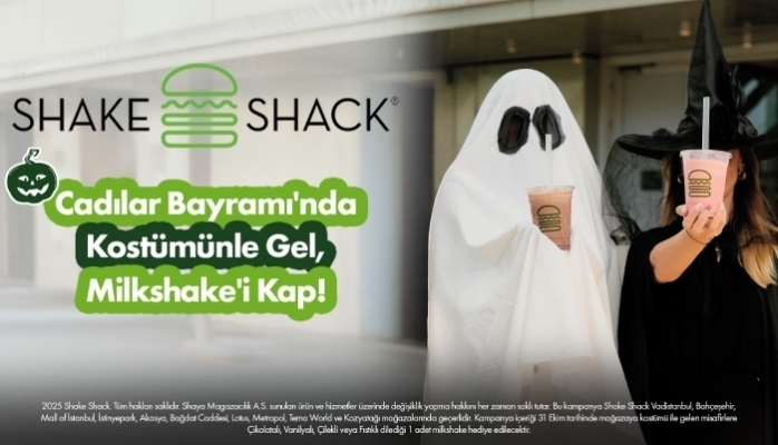 Shake Shack'ten Cadılar Bayramı'na Tatlı Bir Sürpriz!