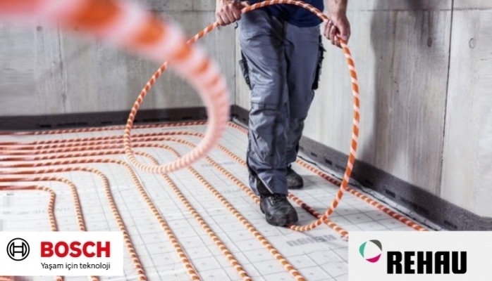 Bosch Home Comfort Group REHAU Yerden Isıtma Sistemleri'nin Türkiye'deki Tek Yetkili Distribütörü Oldu
