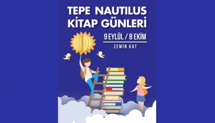 Tepe Nautilus’ta Kitap Günleri Başlıyor